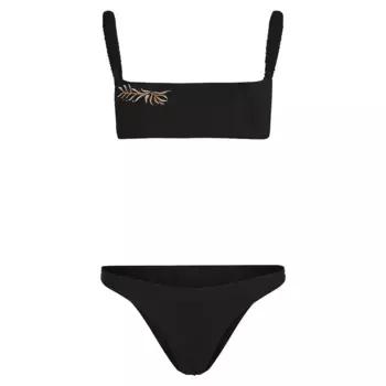 Бикини Oneill Bundoran Flamenco Embroidery, черный