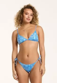 Бикини Romy Fixed Triangle Set Shiwi, цвет electric blue snake