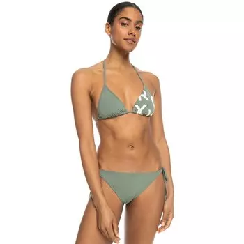 Бикини Roxy Beach Classics Tie Side, зеленый
