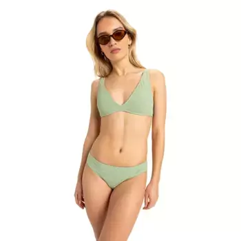 Бикини Roxy Current Coolness Tri Hiptr, зеленый