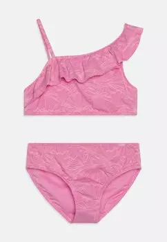 Бикини RUFFLE Abercrombie & Fitch, цвет fuchsia pink