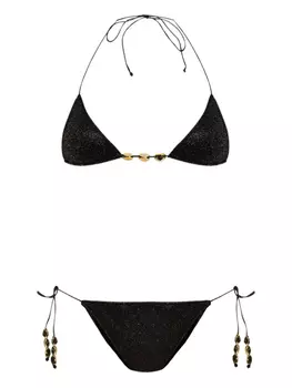 Бикини с блестками Osree, черный