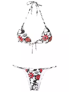 Бикини с цветочным принтом Amir Slama, мультиколор