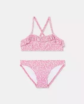Бикини с цветочным принтом для девочек Kids El Corte Ingls, цвет Rosa