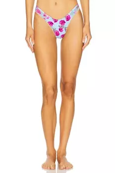 Бикини с цветочным узором For Love & Lemons, blue