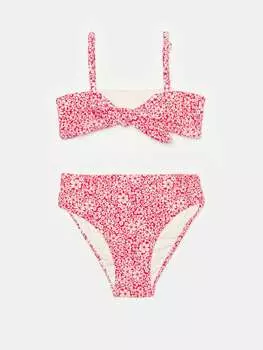 Бикини с цветочным узором Ovs, цвет white/red