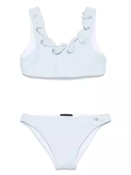 Бикини с декоративной строчкой Monnalisa, синий