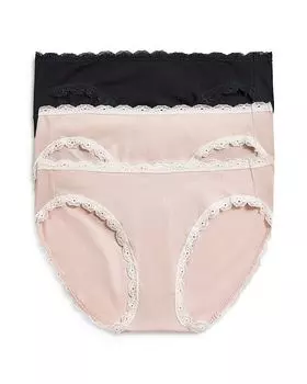 Бикини с кружевной отделкой, упаковка из 3 шт b.tempt'd by Wacoal, мультиколор