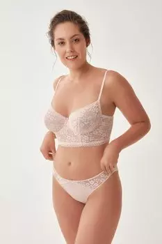 Бикини с кружевом Dagi, розовый