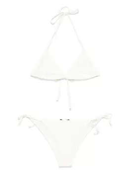 Бикини с логотипом Balmain, белый
