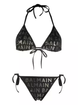 Бикини с логотипом BALMAIN, черный