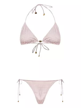 Бикини с монограммой AMIRI, розовый