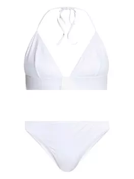 Бикини с нашивкой-логотипом Balmain, белый