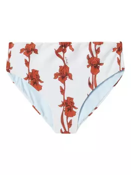 Бикини с оборками La DoubleJ, белый