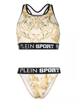 Бикини с принтом Baroque Plein Sport, бежевый