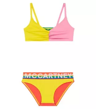 Бикини с принтом Stella McCartney Kids, разноцветный