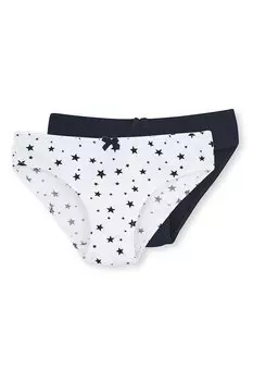 Бикини с рисунком - 2 пары Dagi, белый