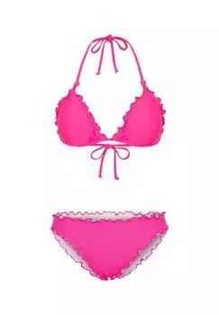 Бикини с рюшами по краю CHIEMSEE, цвет Pink Glo