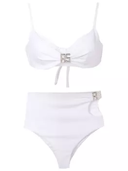 Бикини с вырезами Amir Slama, белый