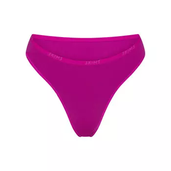 Бикини с высоким бегуном SKIMS Cotton Logo, цвет Lollipop