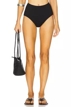 Бикини с высокой талией Nili Lotan, black