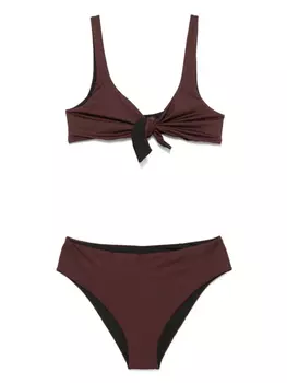Бикини с завязками Fisico, коричневый