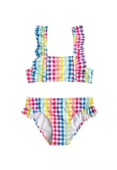 Бикини SET PLAID RUFFLE Koton, цвет green