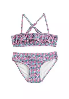Бикини SET RUFFLE DETAIL STRAPPY Koton, цвет blue