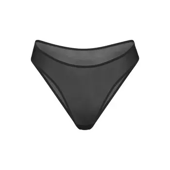 Бикини SKIMS Ultra Fine Mesh, цвет Onyx