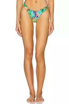 Бикини-слипы бразильского кроя с высокой линией ног Caribbean fantasy Luli Fama, multicolor