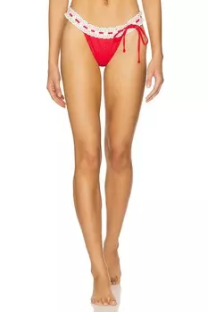 Бикини-слипы "Lacey" от Frankies Bikinis, spice dot print