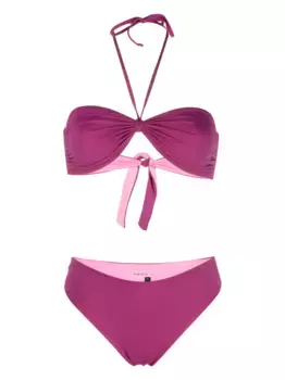 Бикини со сборками Fisico, фиолетовый