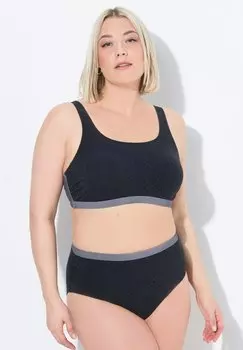 Бикини TONAL LEOPARD PRINT SET Ulla Popken, черный
