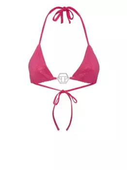 Бикини Top Bikini Stones Philipp Plein, розовый
