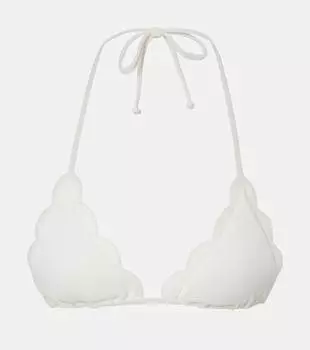 Бикини топ Broadway с воланом Marysia, Coconut