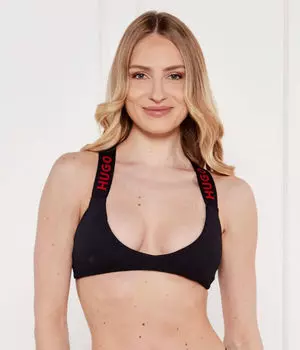 Бикини топ дотти Hugo Bodywear, черный