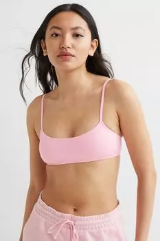 Бикини топ H&amp;M, светло-розовый