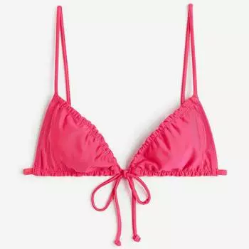 Бикини топ H&M Triangle, розовый