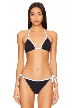 Бикини топ Iris Solid & Striped, blackout