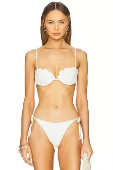 Бикини-топ "Рассветная ракушка" Lspace, cream