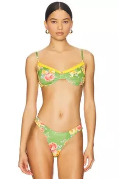 Бикини-топ с бюстгальтером и рюшами Heavy Manners, vivre sa vie