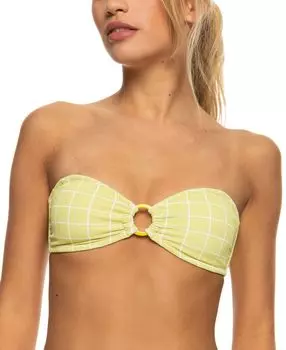 Бикини-топ salty shine bandeau с круглым вырезом для юниоров Roxy, мульти