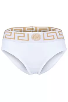 Бикини Topeka с логотипом Versace, белый