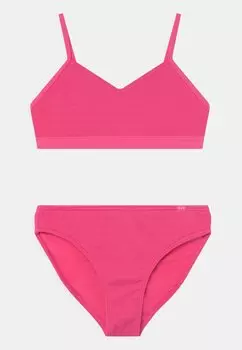 Бикини TRIANGLE SET Abercrombie & Fitch, цвет pink