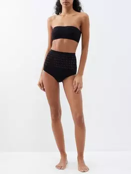 Бикини vienne с перфорацией ALAA, черный