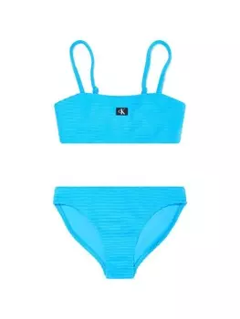 Бикини в рубчик Calvin Klein Kids, синий