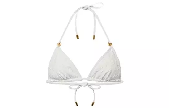 Бикини женские белые Louis Vuitton
