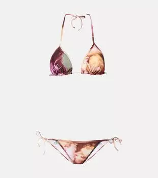 Бикни с принтом The Kiss Vivienne Westwood, мультиколор
