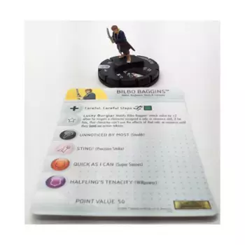 Бильбо Бэгинс #001 (C), HeroClix - The Hobbit - The Desolation of Smaug - Singles