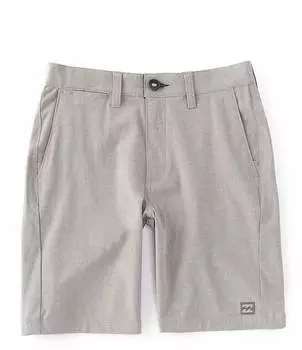 Billabong Big Boys 8-20 Прогулочные шорты Crossfire Performance из переработанного материала, серый